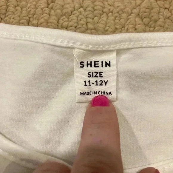 New SHEIN Kid’s 2-piece Matching Shorts & Top Sz. 11-12y NWT - Picture 5 of 6